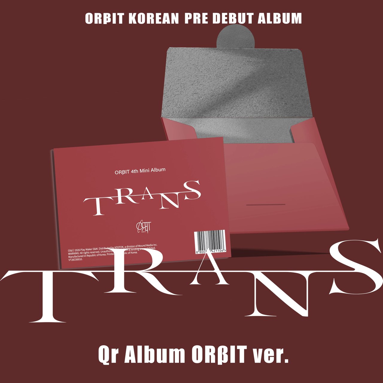 ORβIT - 4th Mini Album [TRANS] QR Album ORβIT Ver.