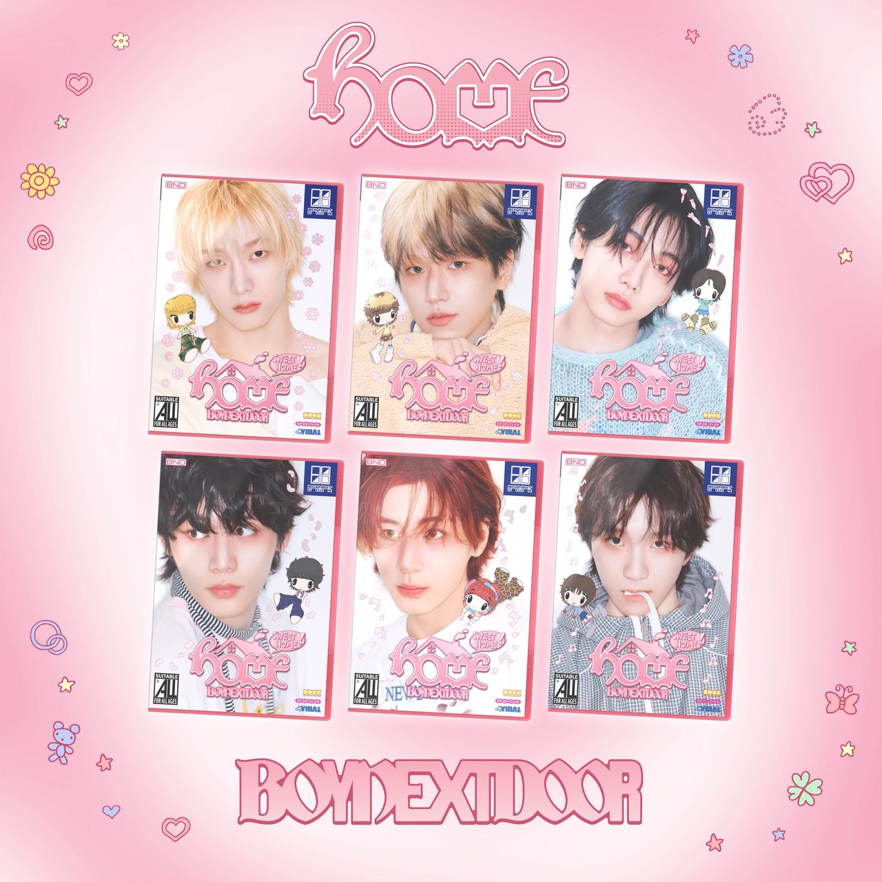 BOYNEXTDOOR - 1st Studio Album [HOME] SWEET HOME Ver.