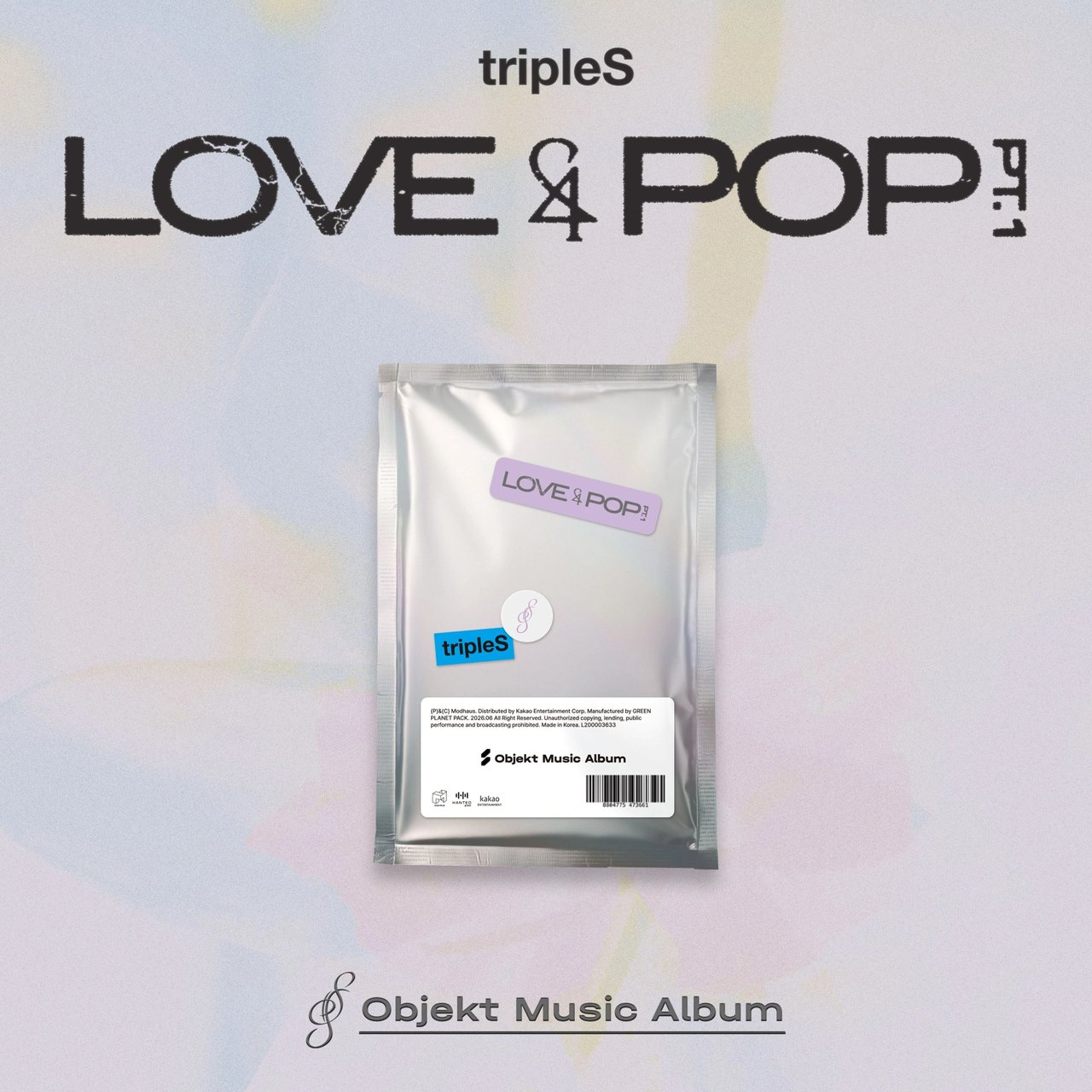 tripleS - [<LOVE&POP> pt.1] Objekt Music Album