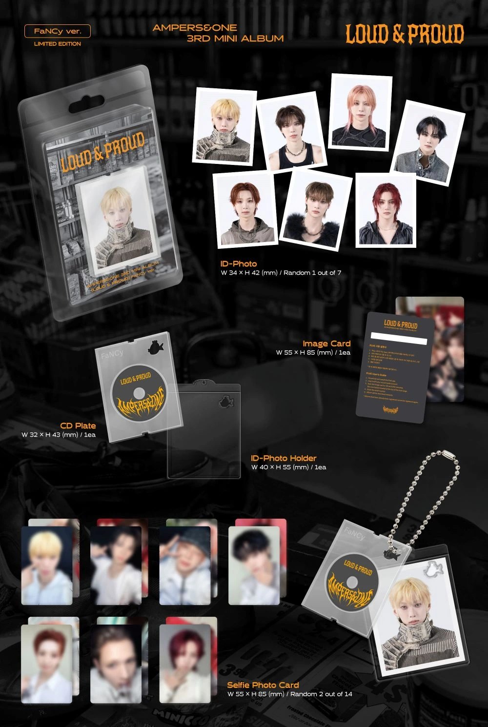 AMPERS&ONE - 3rd Mini Album [LOUD & PROUD] FaNCy Ver. (LIMITED EDITION) — 2