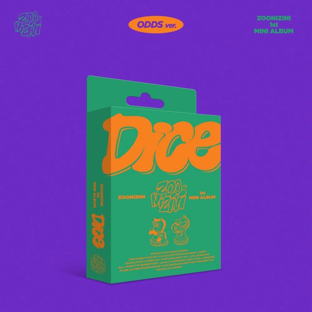 ZOONIZINI (ASTRO) - 1st Mini Album [DICE] ODDS Ver. (META)