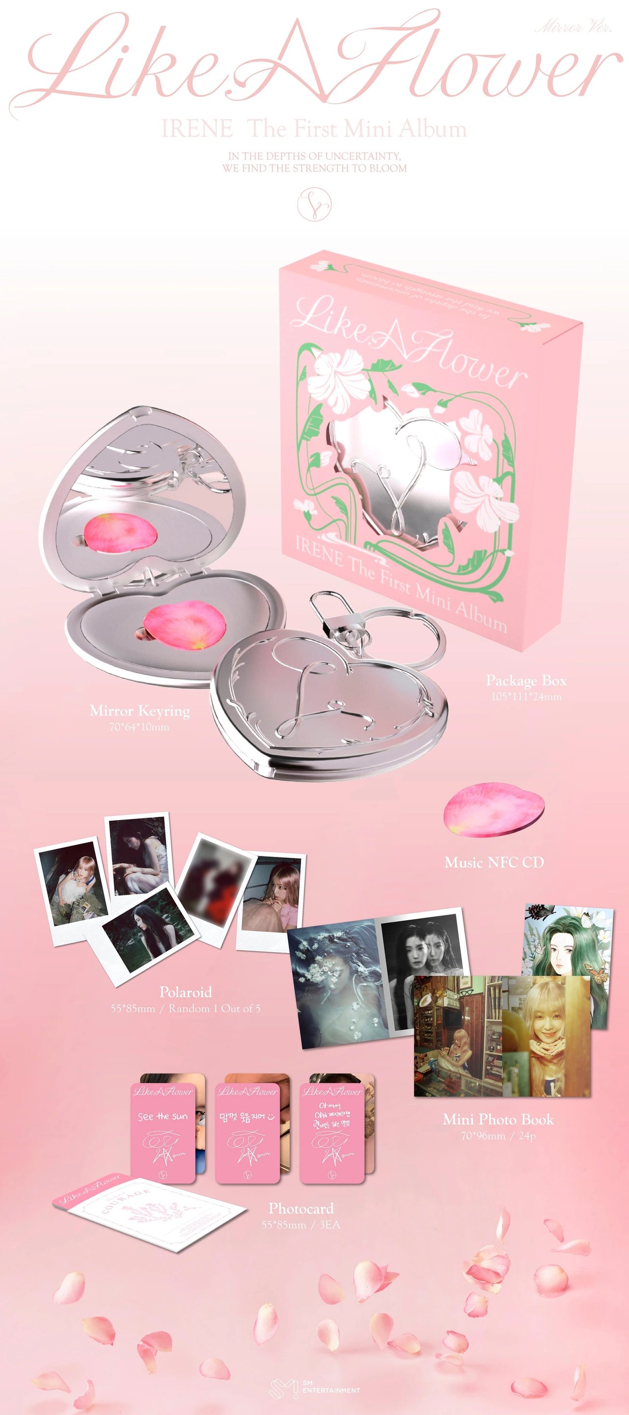IRENE - 1st Mini Album [Like A Flower] Mirror Ver. — 2