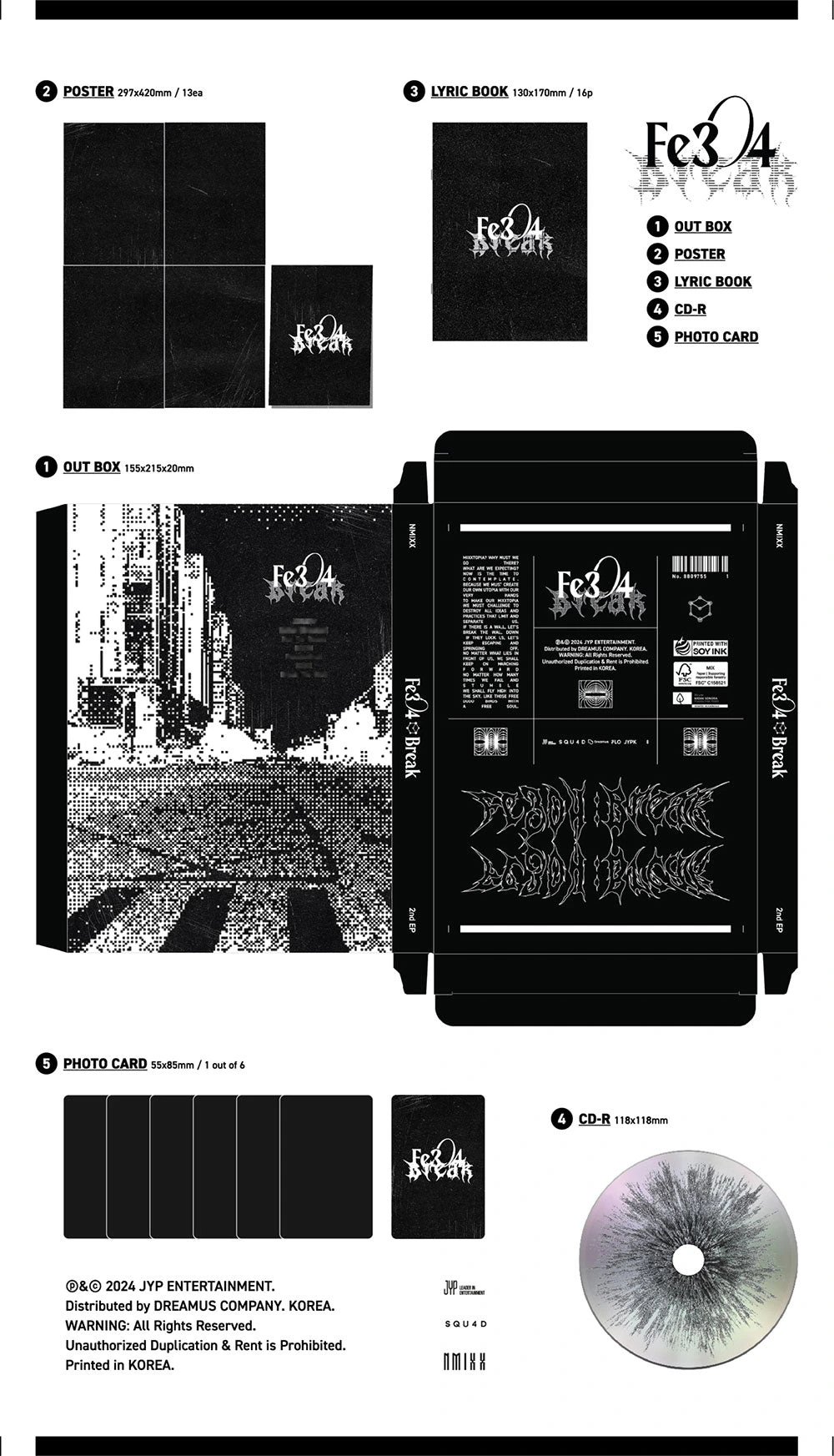 NMIXX - [Fe3O4: BREAK] POSTER Ver. — 2