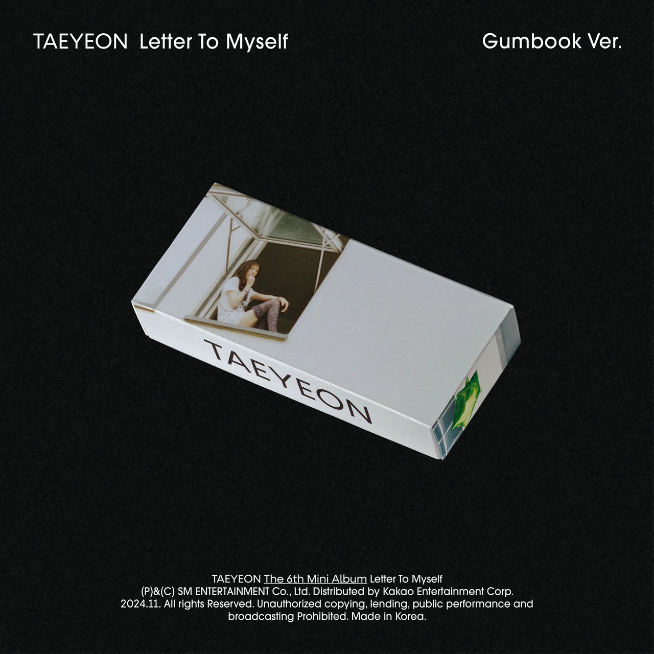 TAEYEON - 6th Mini Album [Letter To Myself] Gumbook Ver. (Smart Album)