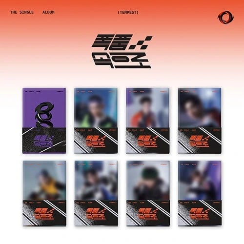 TEMPEST - 1ST SINGLE ALBUM [폭풍 속으로] POCA ALBUM