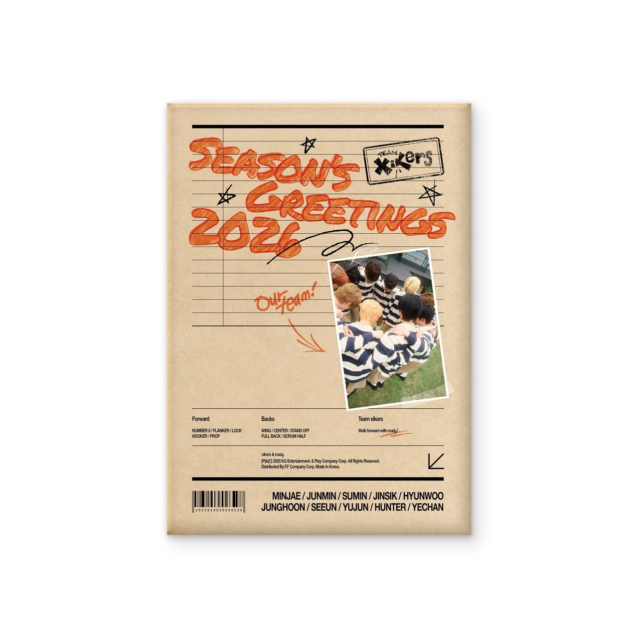 xikers - 2026 SEASON'S GREETINGS
