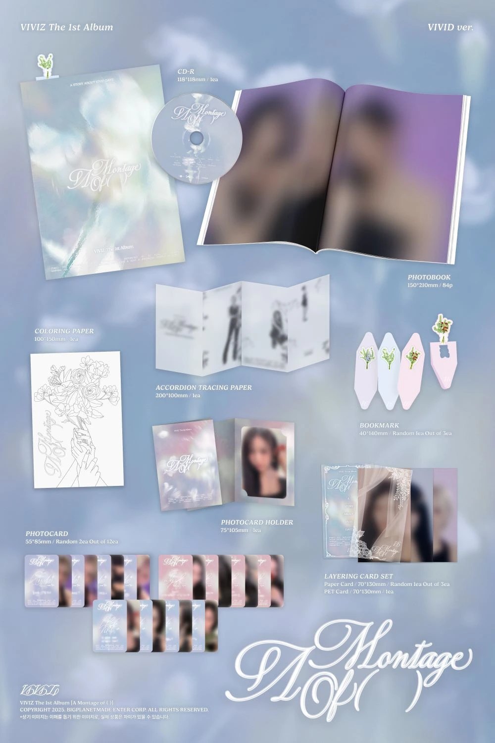 VIVIZ - 1st Album [A Montage of ( )] — 2