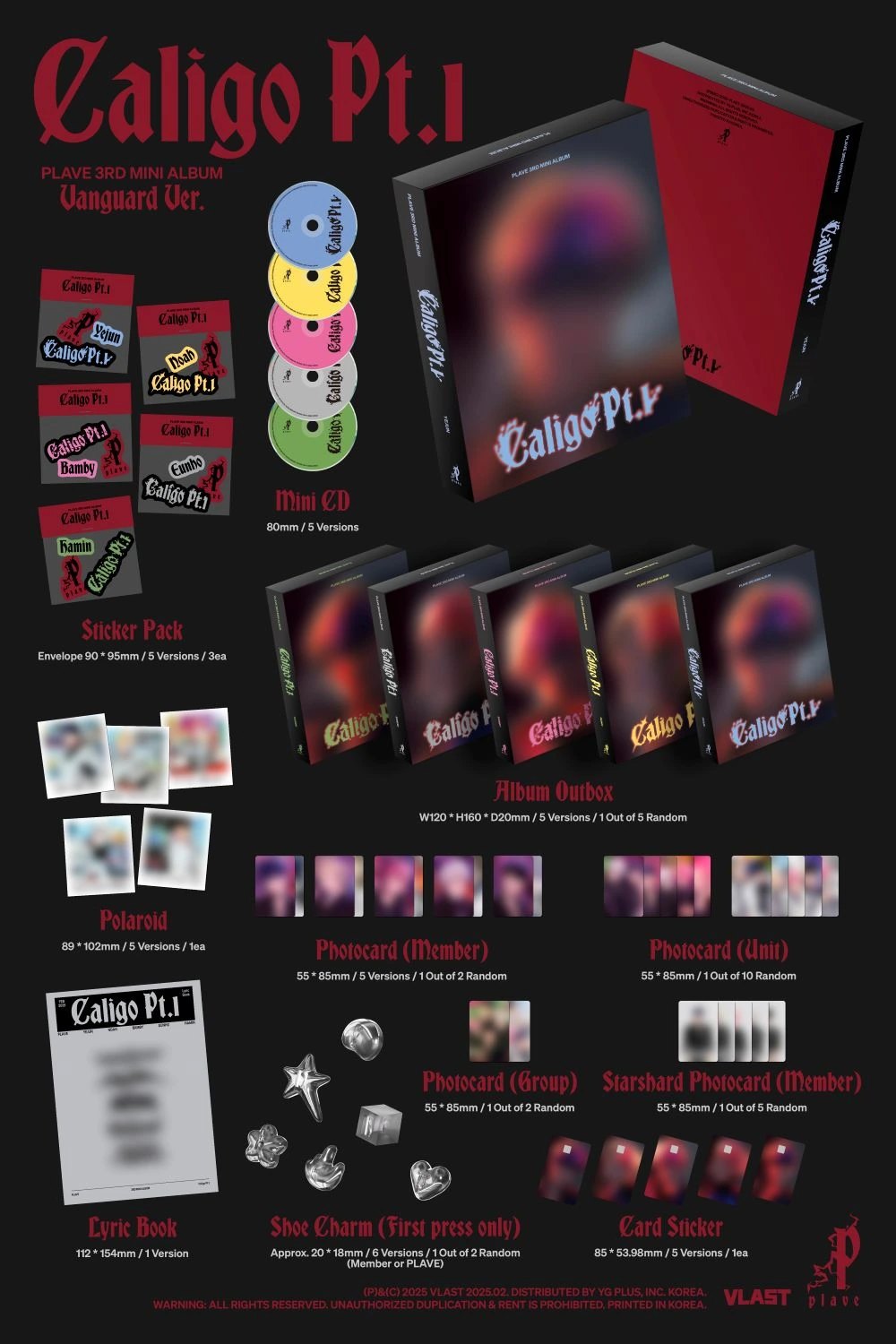 PLAVE - 3rd Mini Album [Caligo Pt.1] Vanguard Ver. — 2