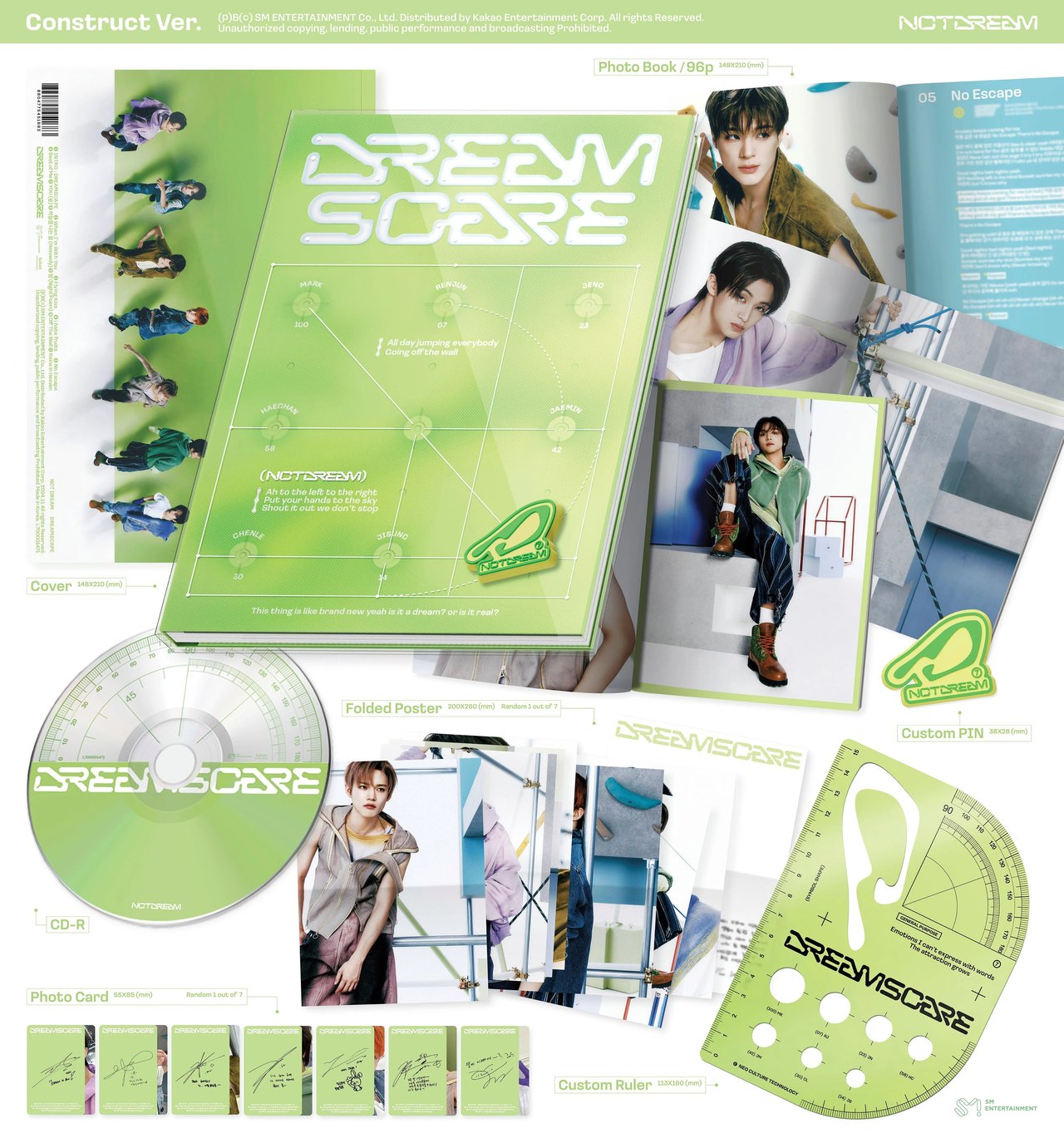 NCT DREAM - 4th Album [DREAMSCAPE] Construct Ver. — 2