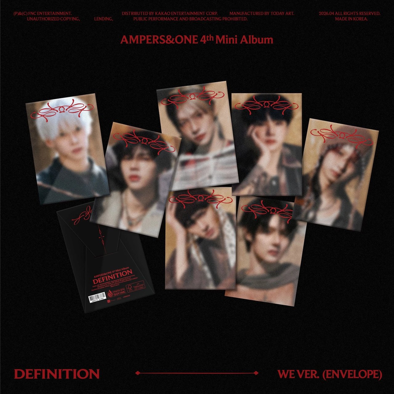 AMPERS&ONE - 4th Mini Album [DEFINITION] WE Ver.