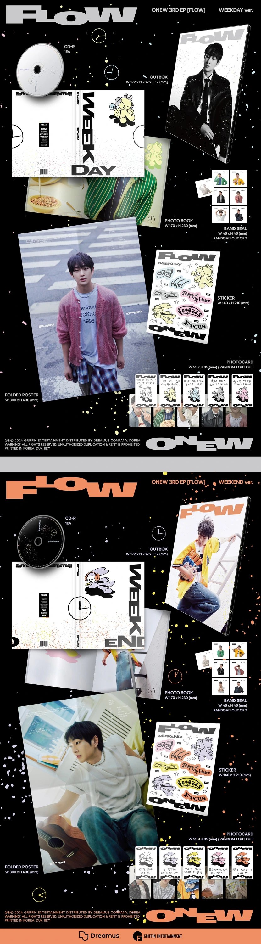 ONEW - 3rd Mini Album [FLOW] PHOTOBOOK Ver. — 2