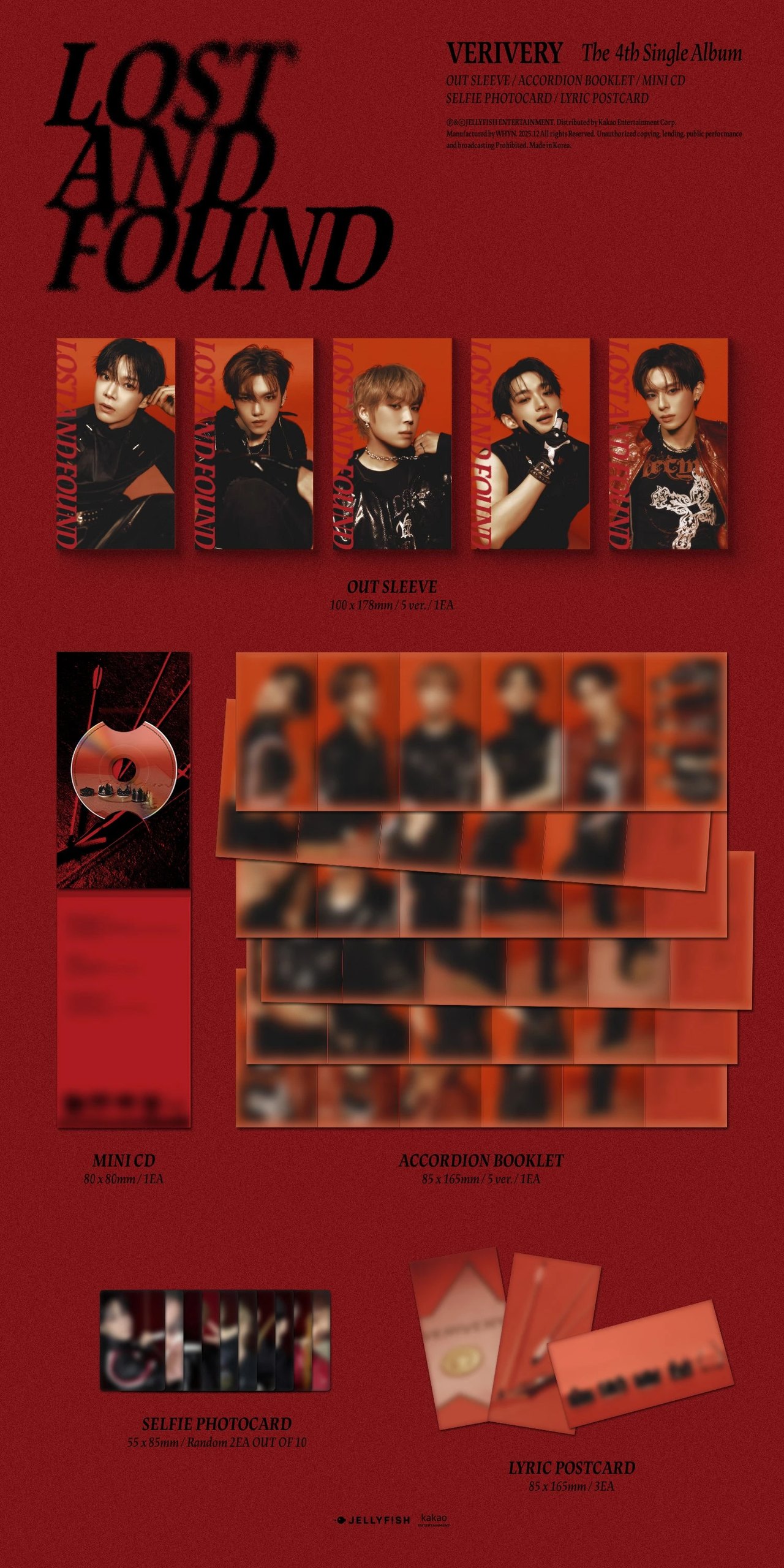 VERIVERY - 4th Single Album [Lost and Found] Light Ver. — 2