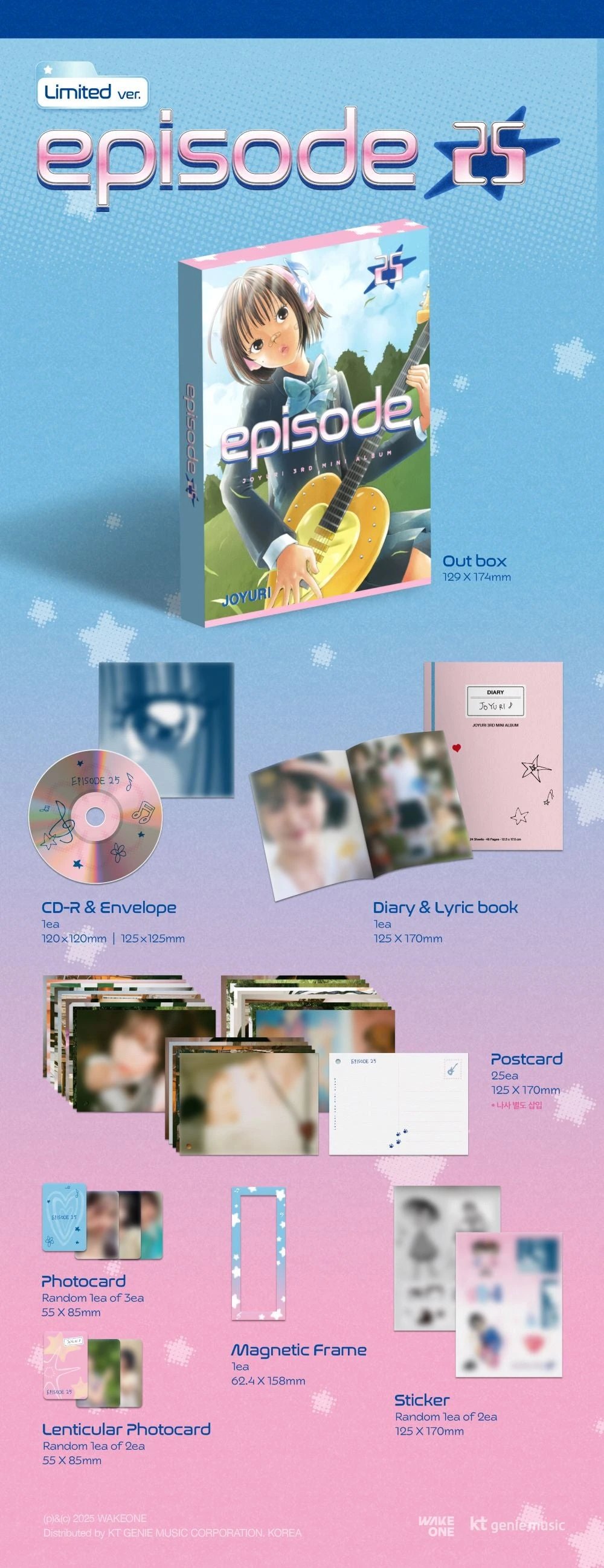 JO YURI - 3rd Mini Album [Episode 25] Episode: Moment (Limited Edition) — 2