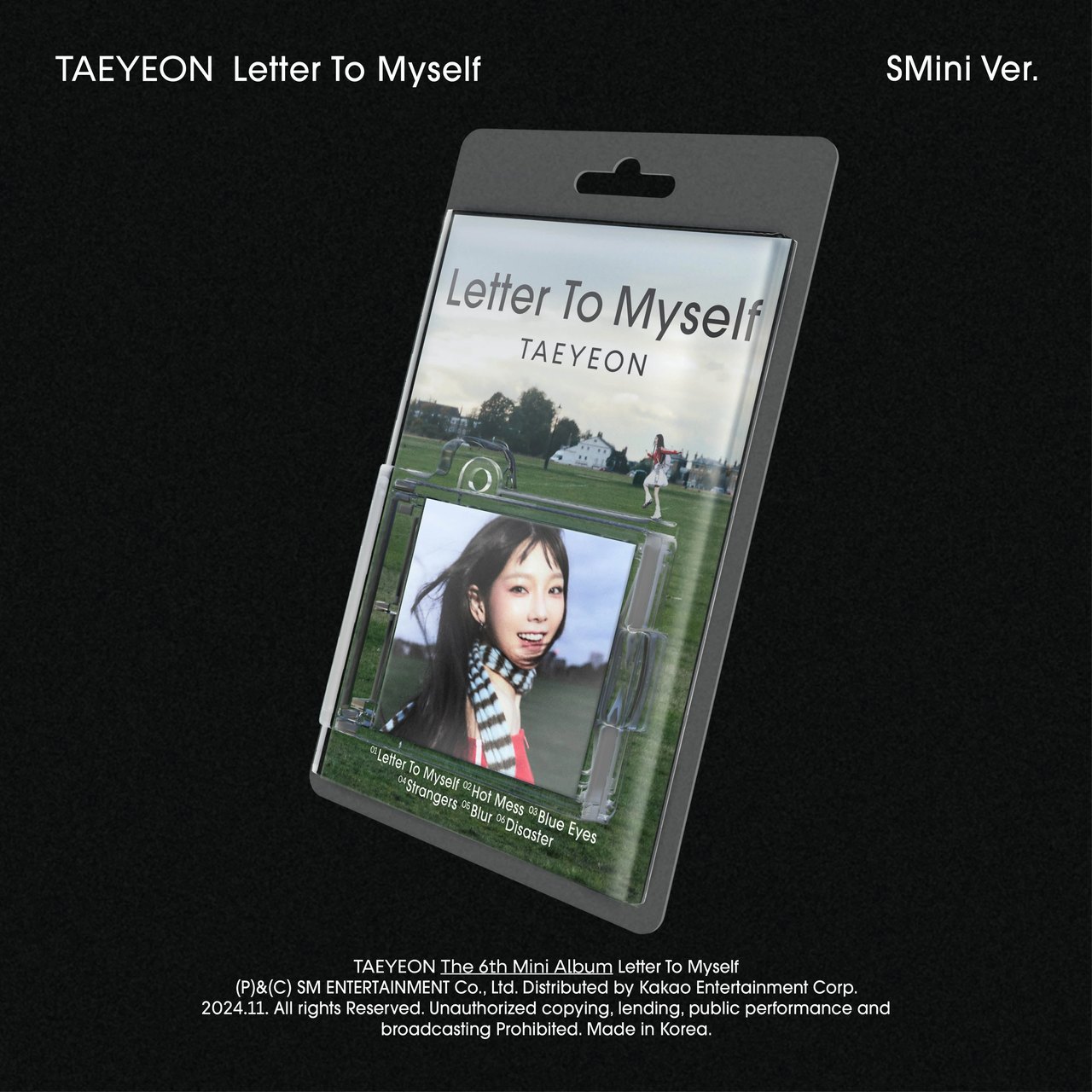 TAEYEON - 6th Mini Album [Letter To Myself] SMini Ver. (Smart Album)