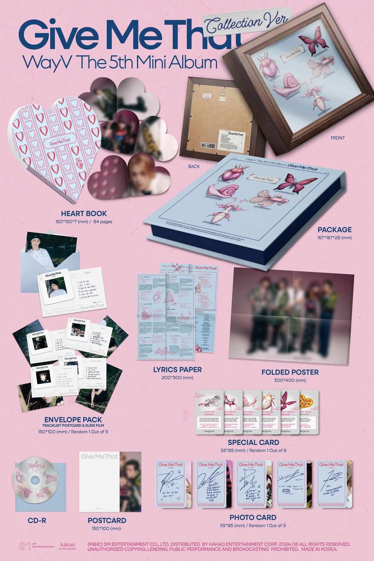 WayV - 5TH MINI ALBUM [Give Me That] COLLECTION Ver. — 2