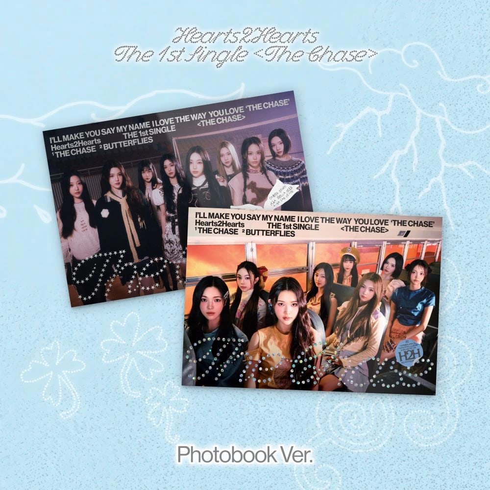Hearts2Hearts - 1st Single Album [The Chase] Photobook Ver.