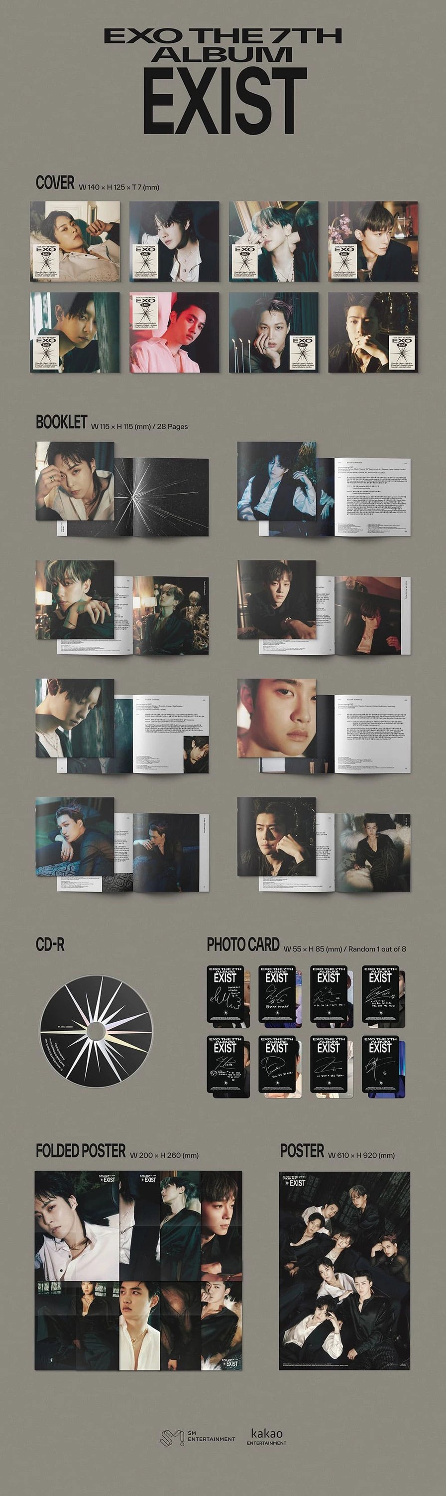 EXO - 7TH ALBUM [EXIST] DIGIPACK Ver. — 2