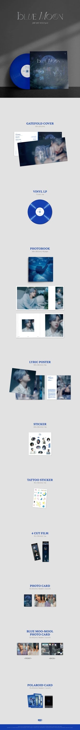 JAY - [BLUE MOON] LP — 2