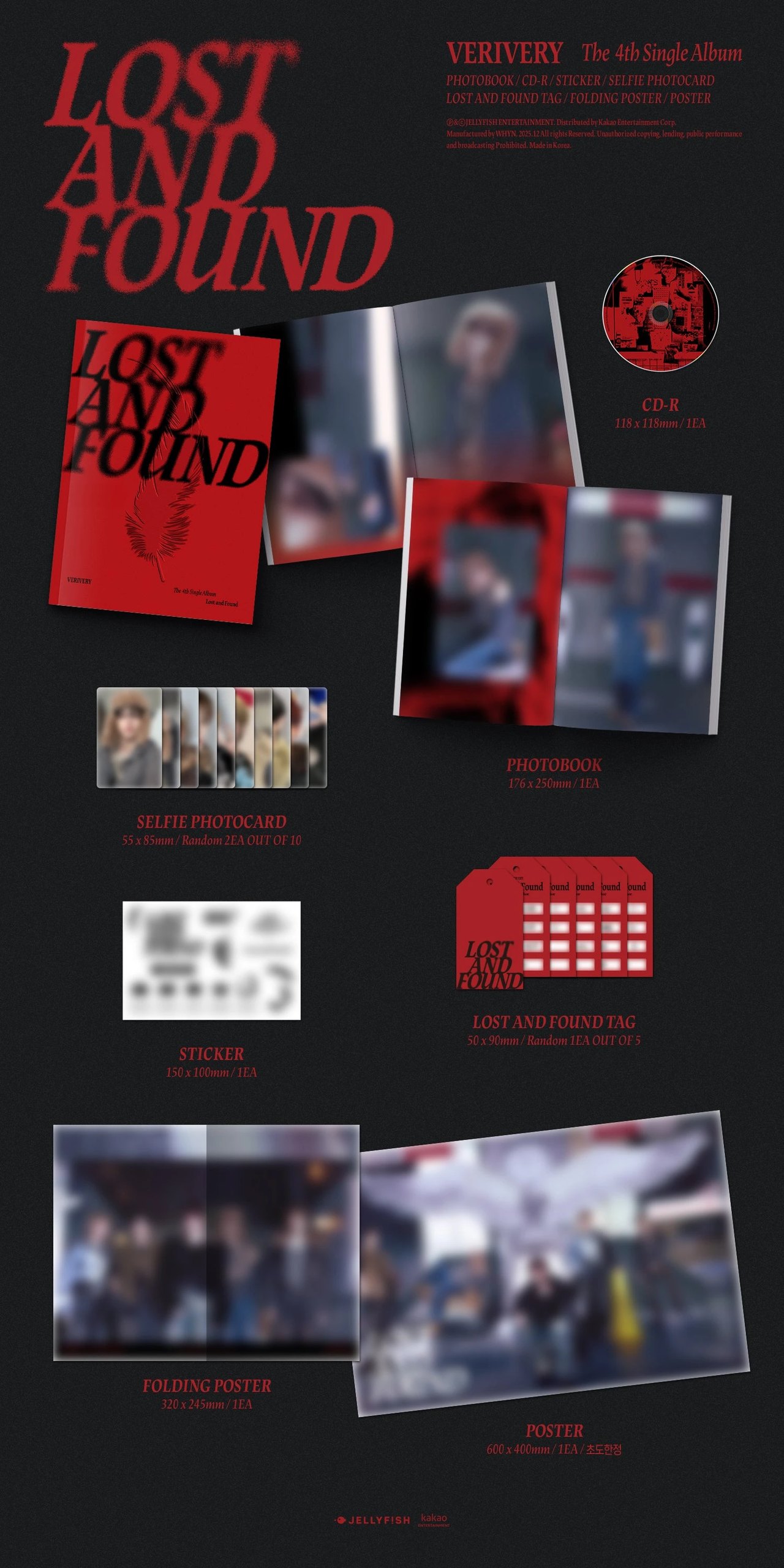 VERIVERY - 4th Single Album [Lost and Found] Photobook Ver. — 2