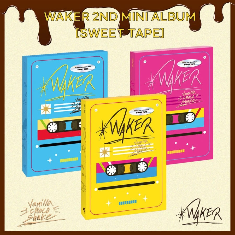 WAKER - 2ND MINI ALBUM [Sweet Tape]