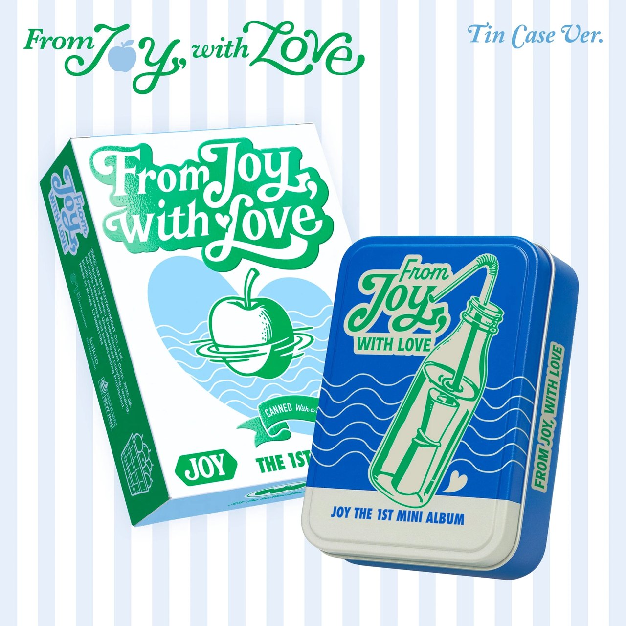 JOY - 1st Mini Album [From JOY, with Love] Tin Case Ver. (Smart Album)