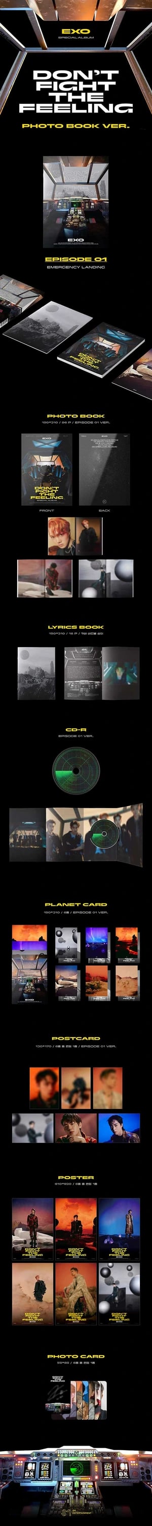 EXO - DON’T FIGHT THE FEELING [SPECIAL ALBUM] PHOTO BOOK Ver.2 — 2
