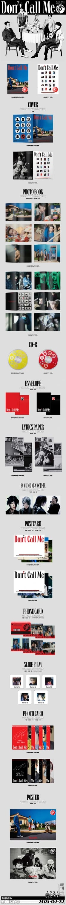 SHINee - DON'T CALL ME [ 7TH ALBUM ] PHOTO BOOK VER. — 2