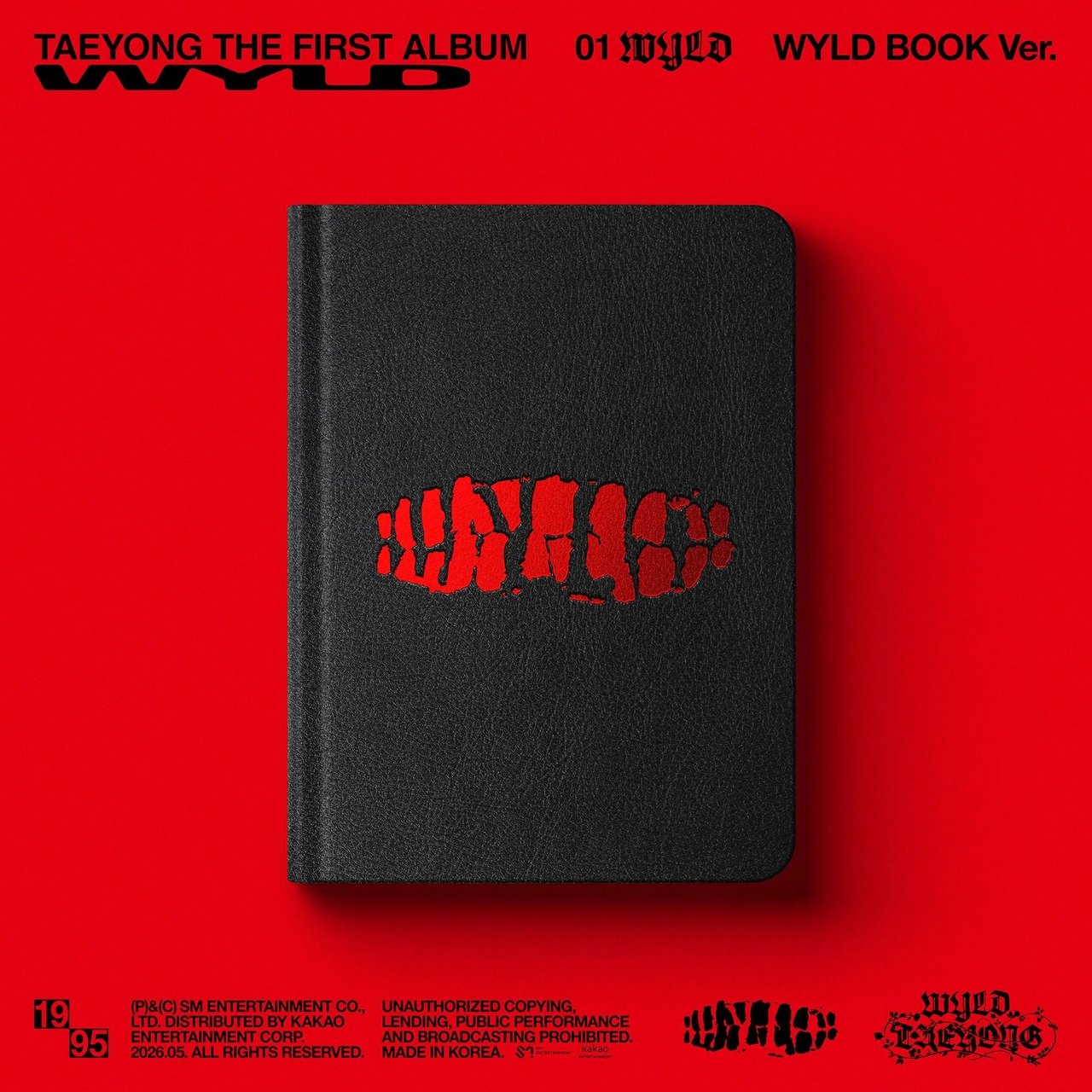 TAEYONG - 1st Album [WYLD] WYLD BOOK Ver.