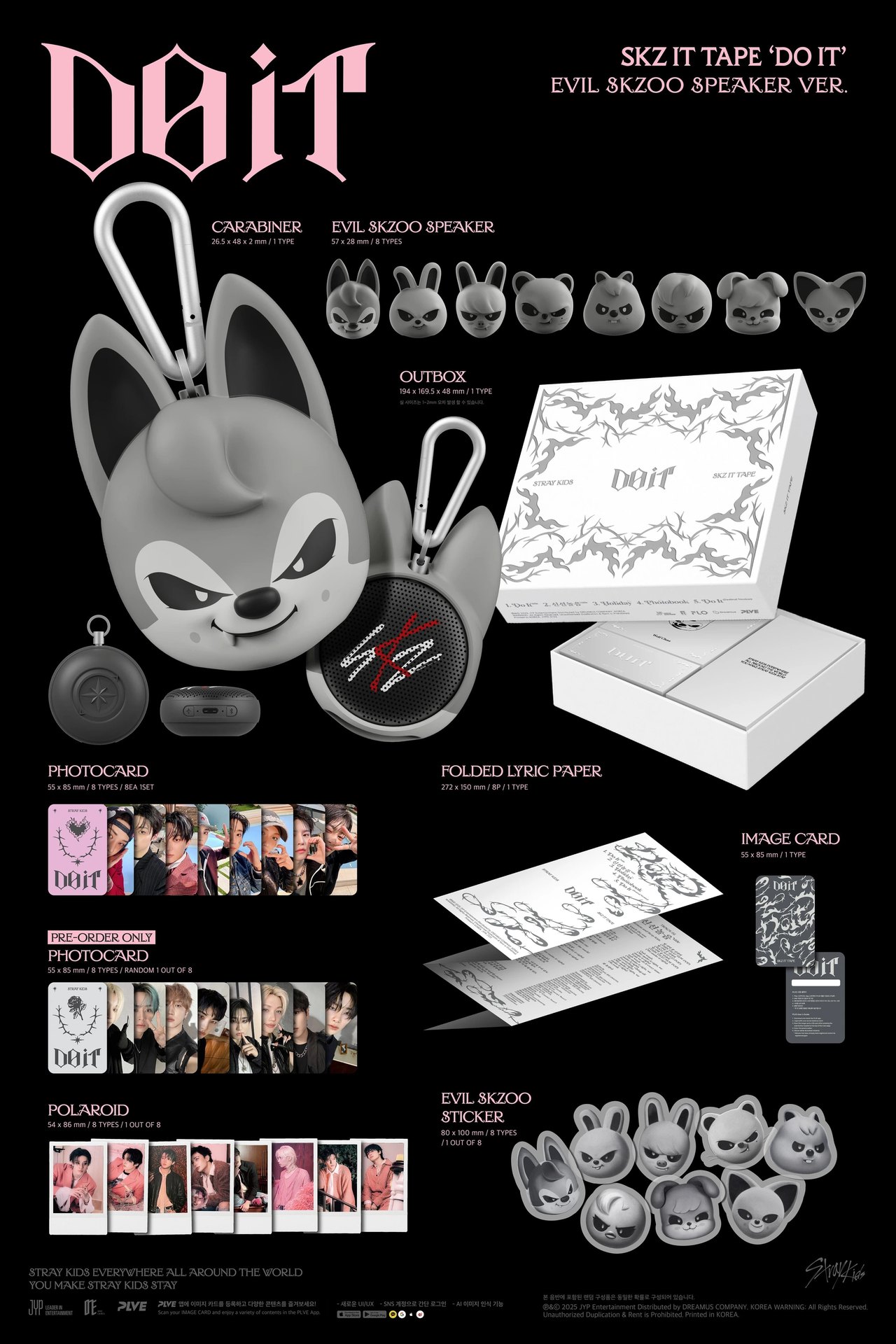 Stray Kids - SKZ IT TAPE [DO IT] EVIL SKZOO SPEAKER Ver. — 2