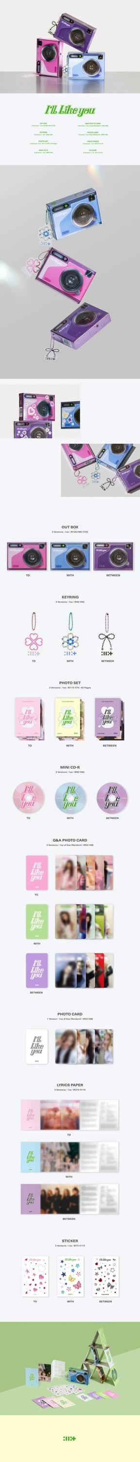 ILLIT - 2nd Mini Album [I'LL LIKE YOU] GLLIT Ver. — 2