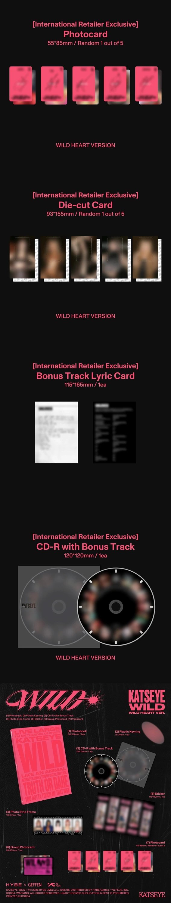KATSEYE - [WILD] International Retailer Exclusive — 2