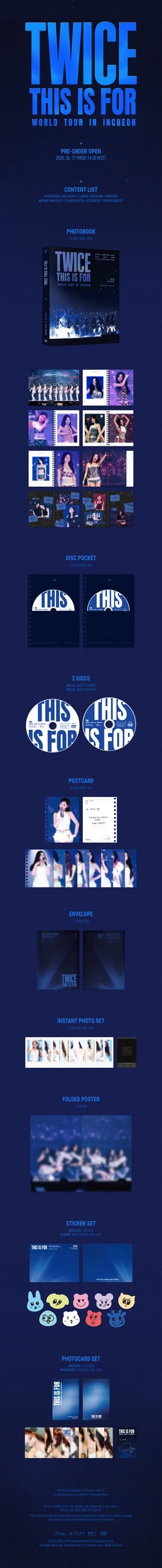 TWICE - TWICE [THIS IS FOR] WORLD TOUR IN INCHEON DVD — 2