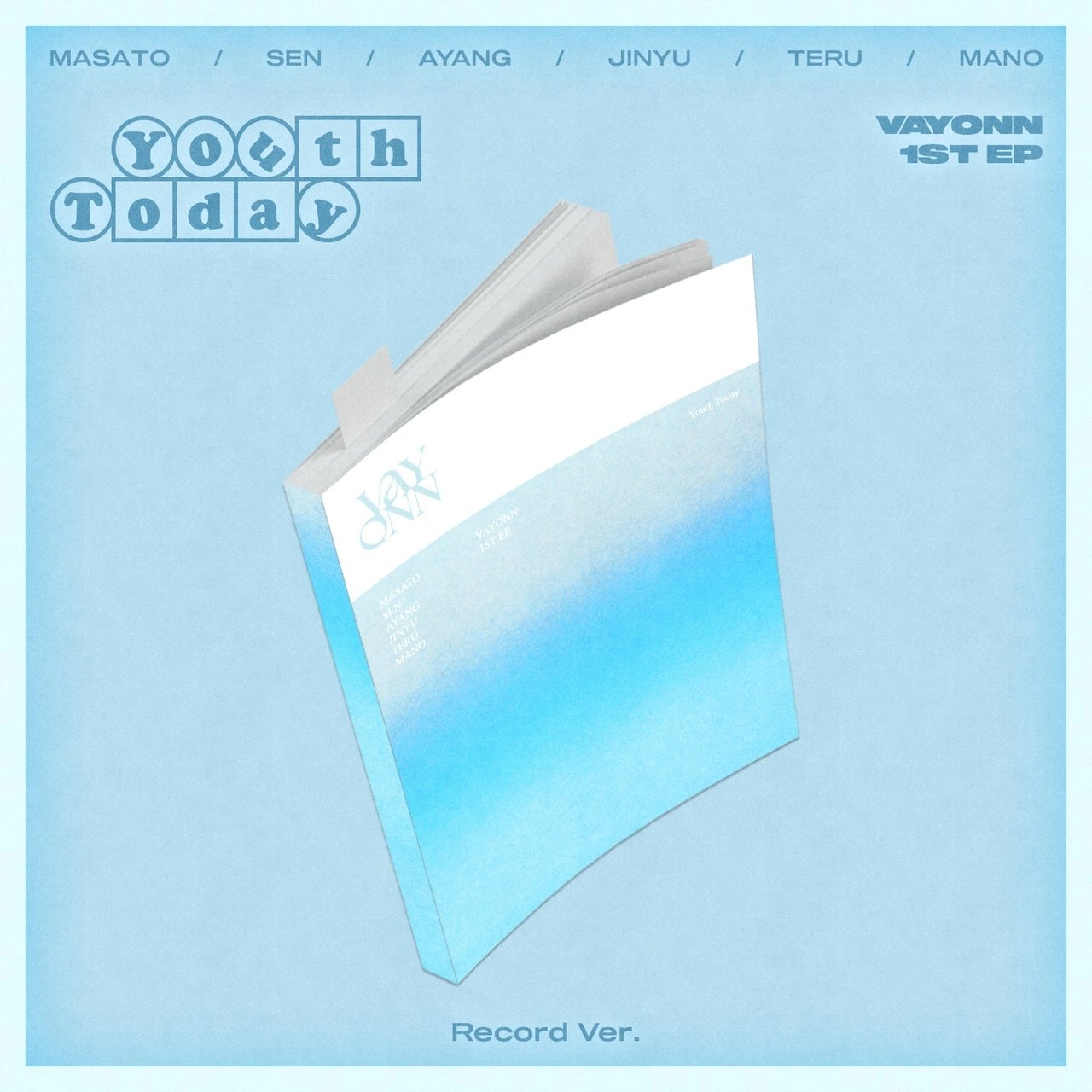 VAYONN - 1st EP [Youth Today] Record Ver.