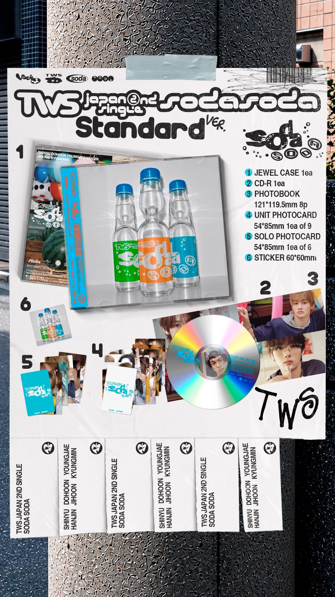 TWS - Japan 2nd Single [SODA SODA] Standard — 2