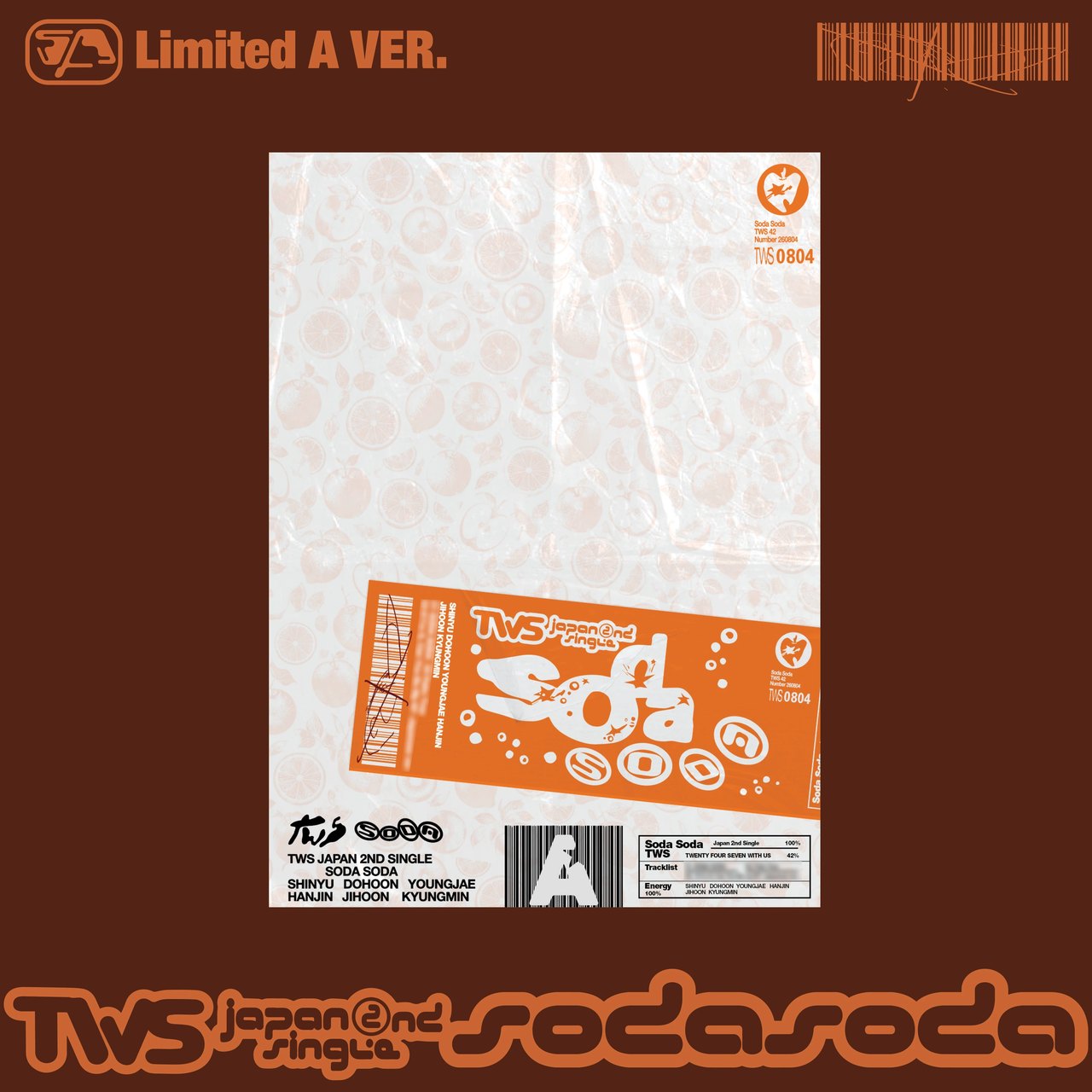 TWS - Japan 2nd Single [SODA SODA] Limited A