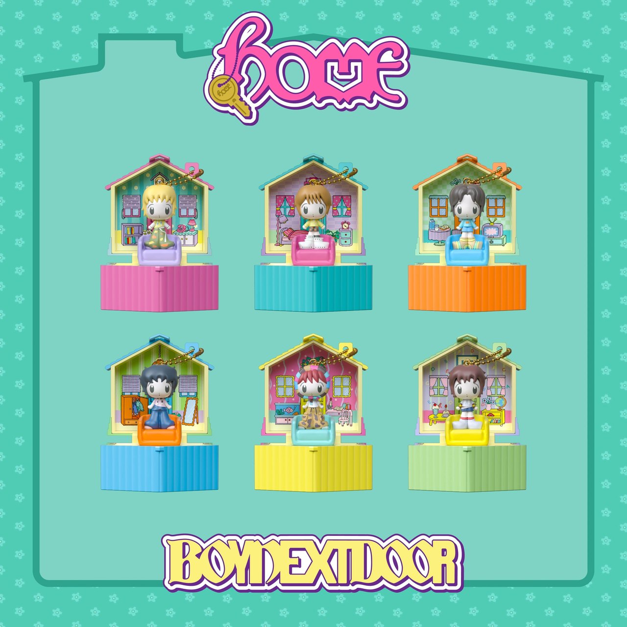 BOYNEXTDOOR - 1st Studio Album [HOME] POCKET HOME Ver.