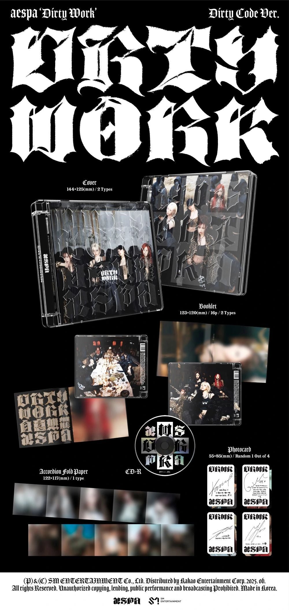 aespa - Single Album [Dirty Work] Dirty Code Ver. — 2