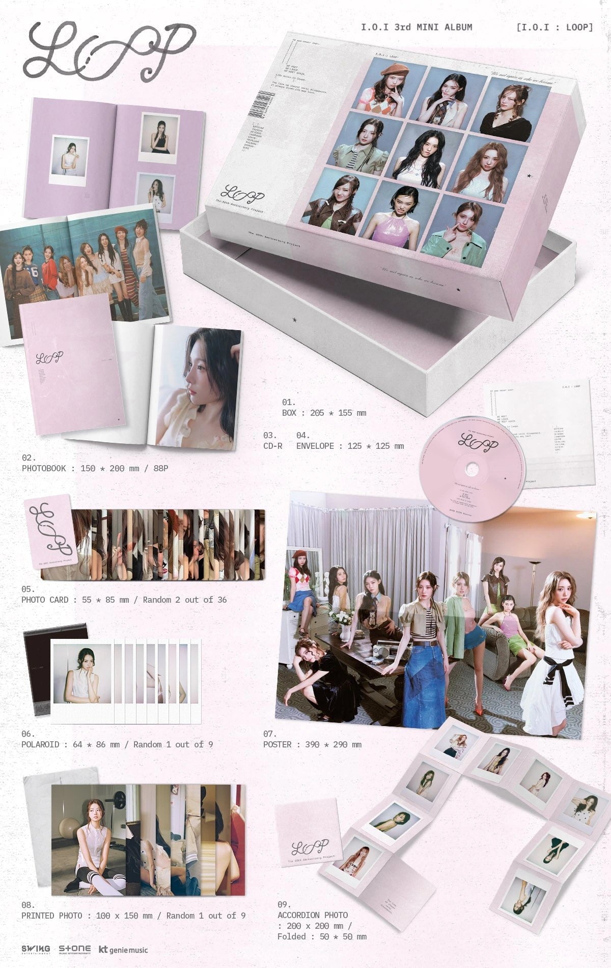 I.O.I - 3rd Mini Album [I.O.I : LOOP] — 2