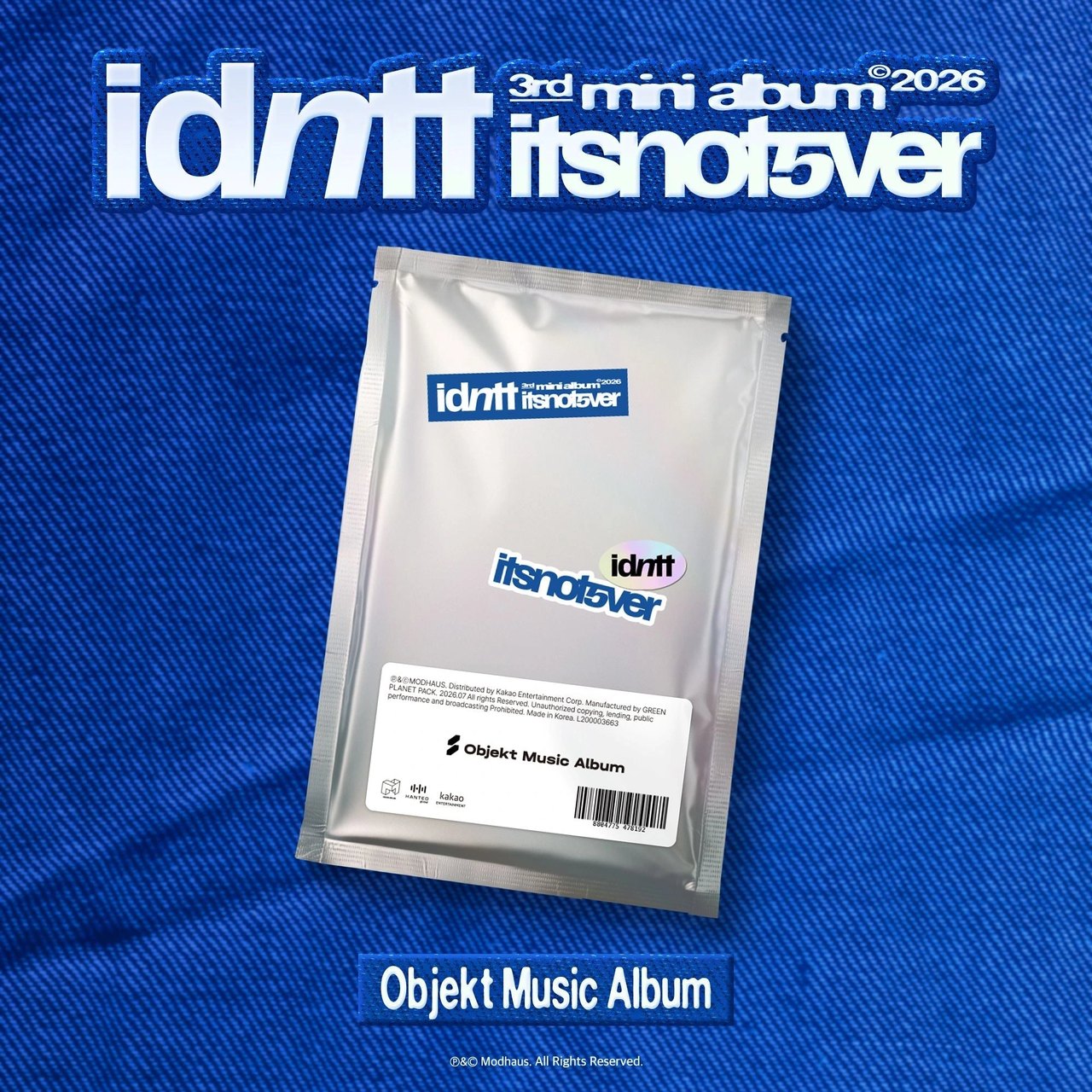 idntt - [itsnotover] Objekt Music Album