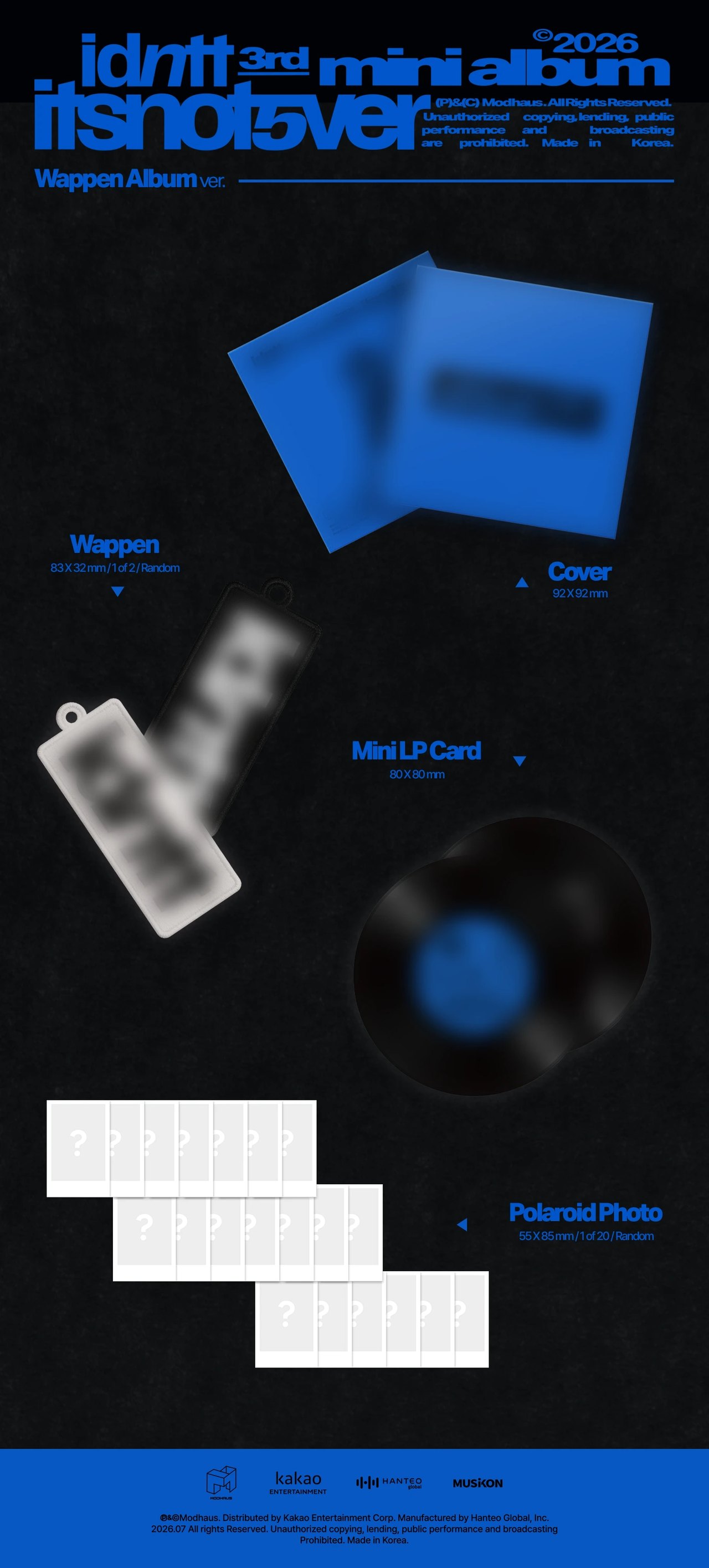 idntt - [itsnotover] Wappen Album — 2