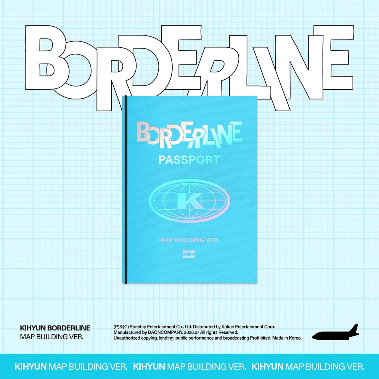 KIHYUN - EP [BORDERLINE] MAP BUILDING Ver. (Limited)