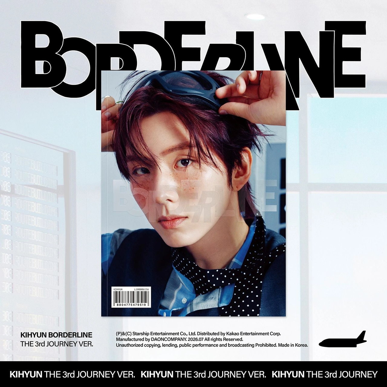 KIHYUN - EP [BORDERLINE] THE 3rd JOURNEY Ver.