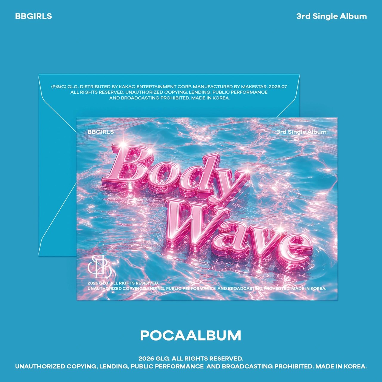BBGIRLS - 3rd Single Album [BODY WAVE] POCA