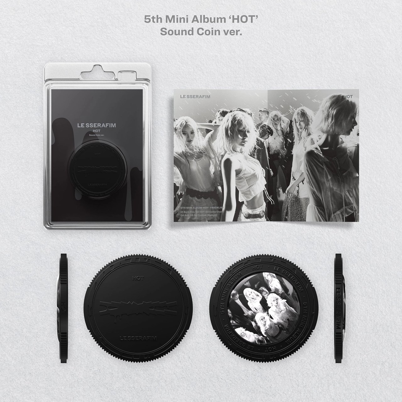 LE SSERAFIM - 5th Mini Album [HOT] Sound Coin Ver. — 2