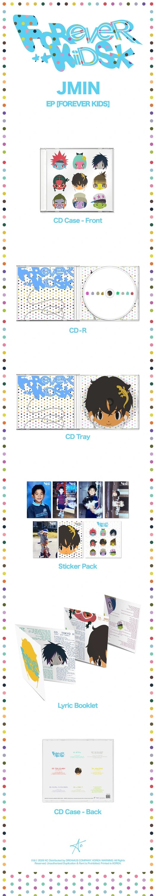 JMIN - EP [FOREVER KIDS] — 2