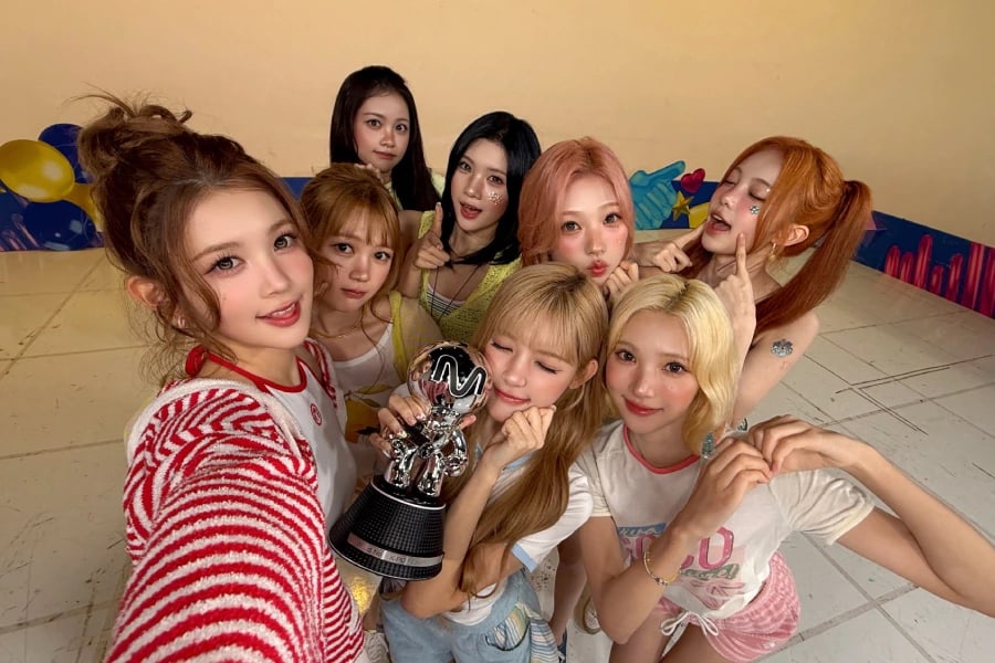 Hearts2Hearts score first music show win with "Lemon Tang" on M Countdown