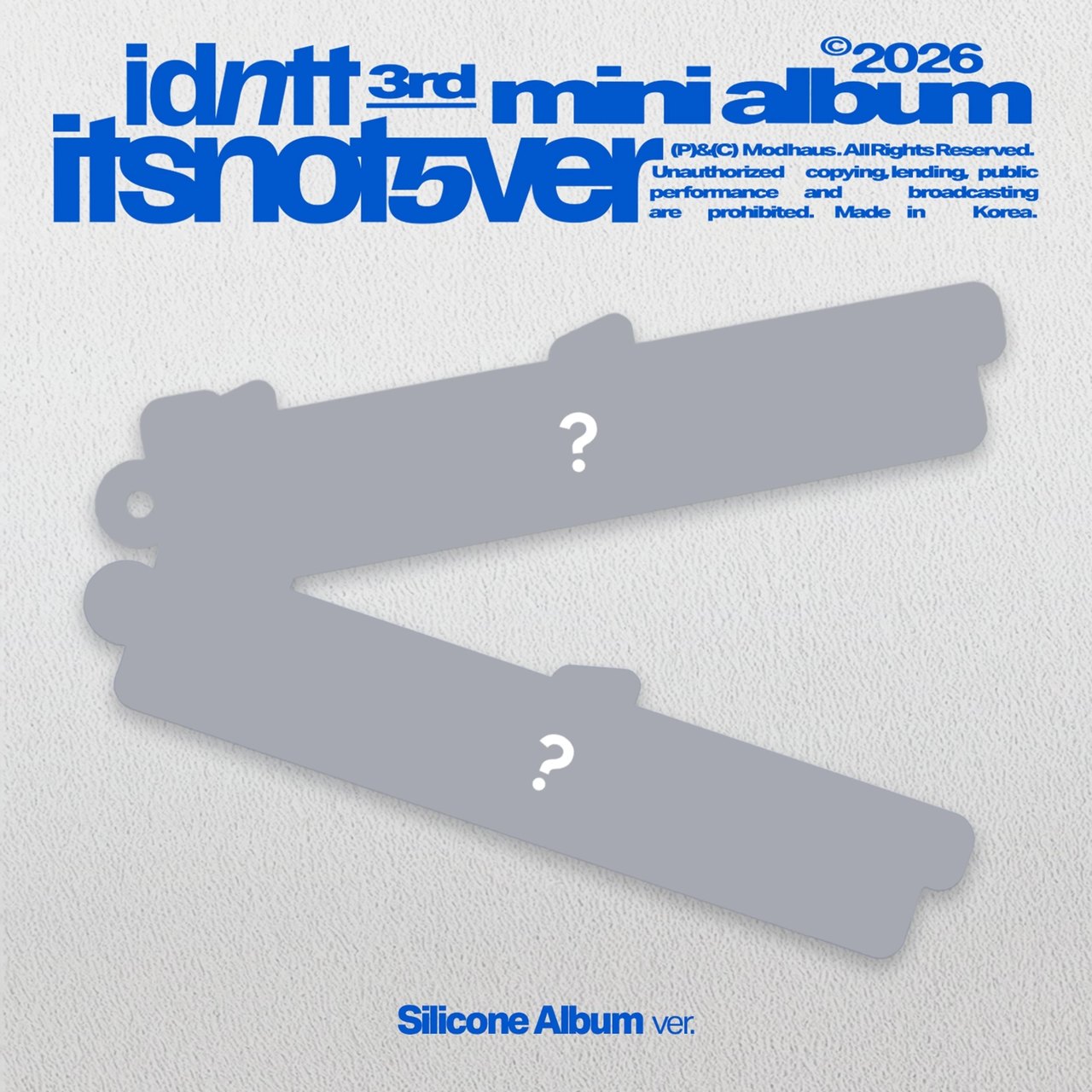 idntt - [itsnotover] Silicone Album