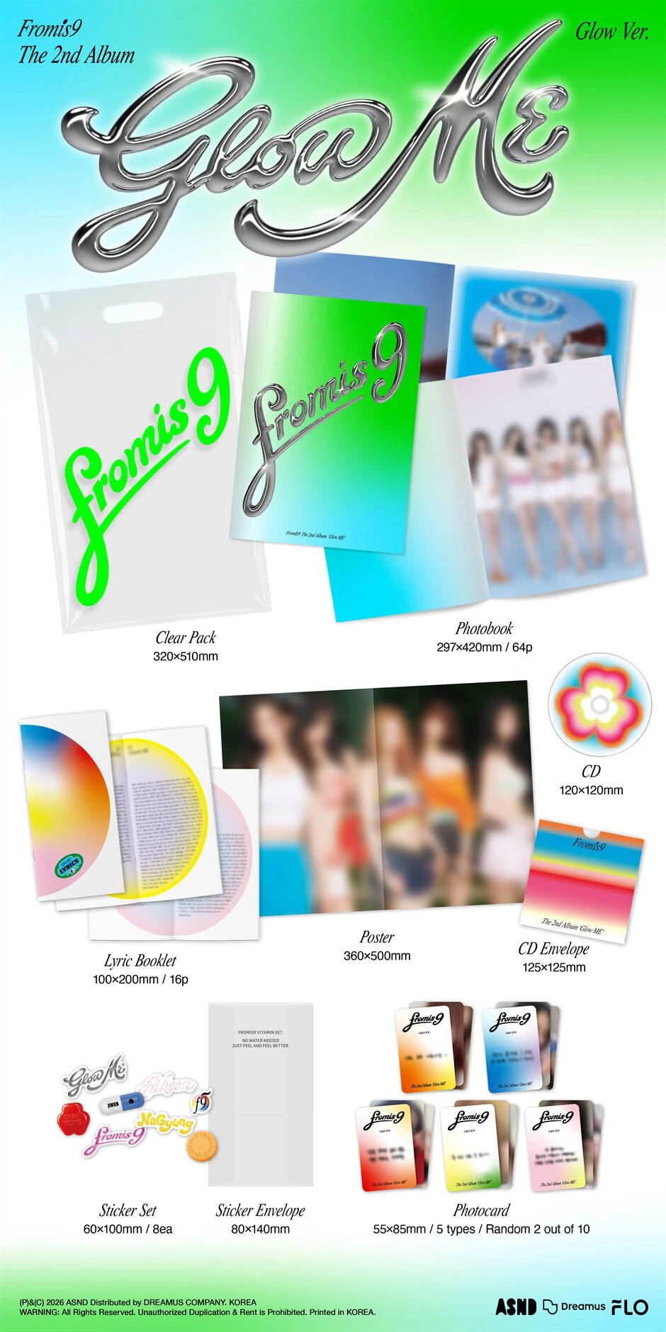 fromis_9 - 2nd Album [Glow ME] Glow Ver. — 2