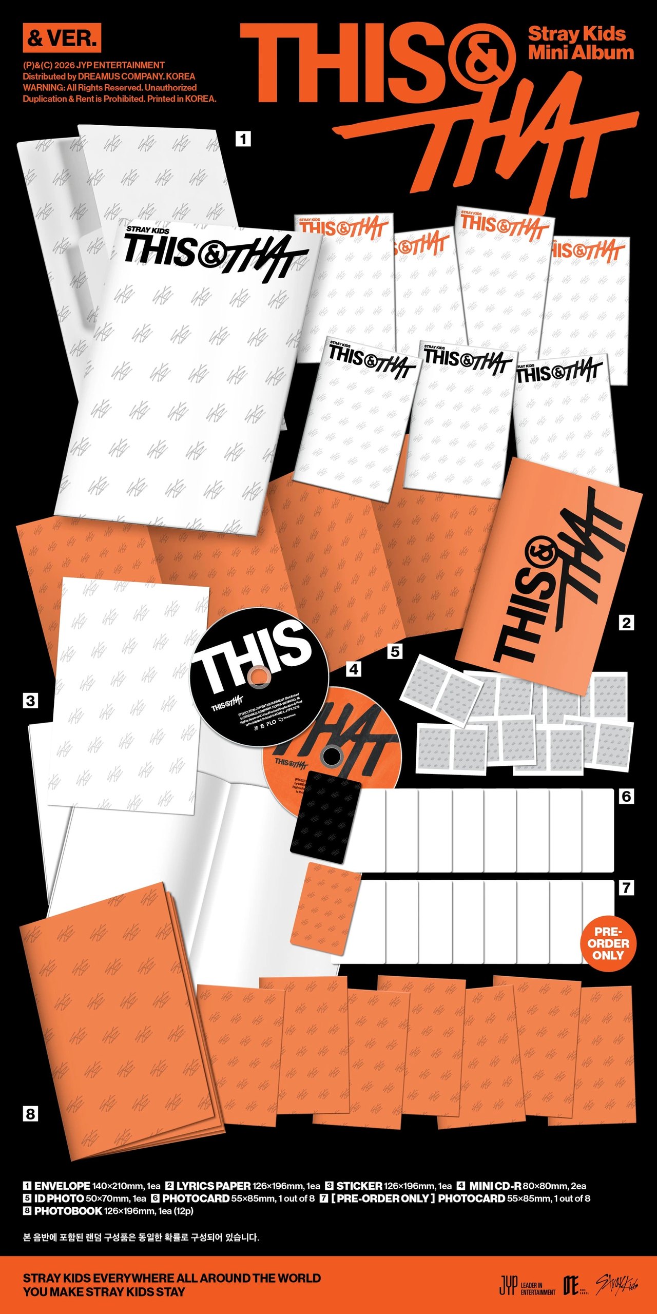 Stray Kids - [THIS & THAT] & Ver. — 2