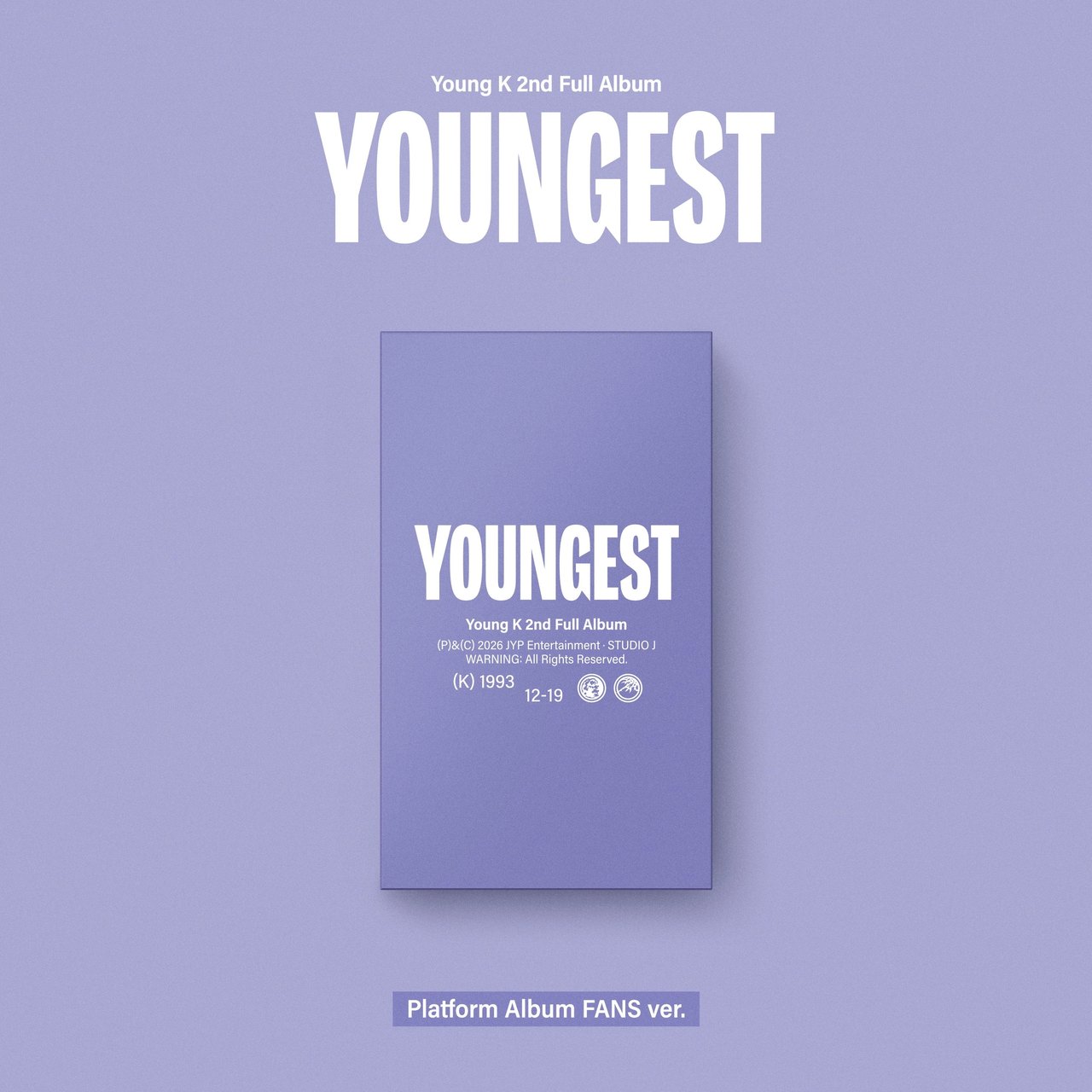 Young K - [YOUNGEST] Platform Album FANS Ver.